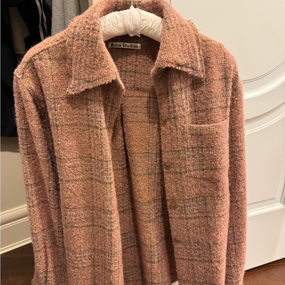 Acne studios tweed shirt - Picture 1 of 5